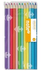 Crayon de Couleur Pastel Note 19,5x8,7x0,9cm 12 unités