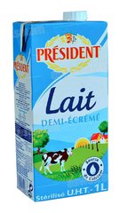 Lait demi-écrémé Président – 1L
