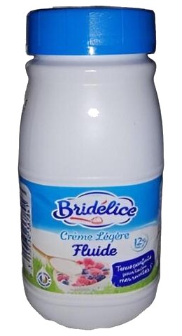 Crème Fraîche Légère Fluide 12% Bridélice 25 cl