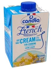 Crème UHT légère 12% Candia 200 ml
