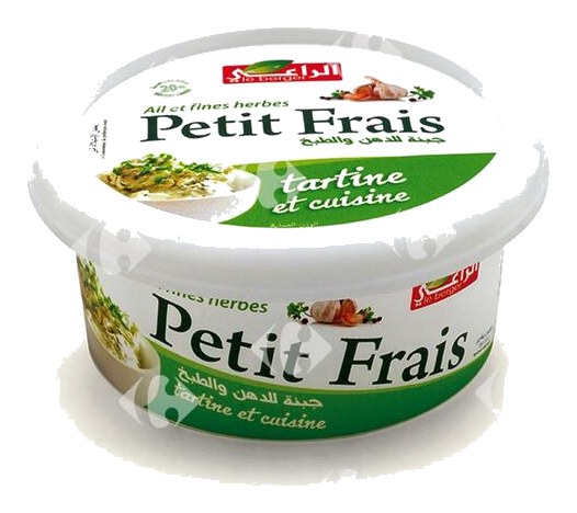 Fromage Petit Frais à Tartiner Ail et Fines Herbes Le Berger 170 g
