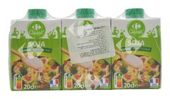 Soja à Cuisiner Carrefour 3x20 cl