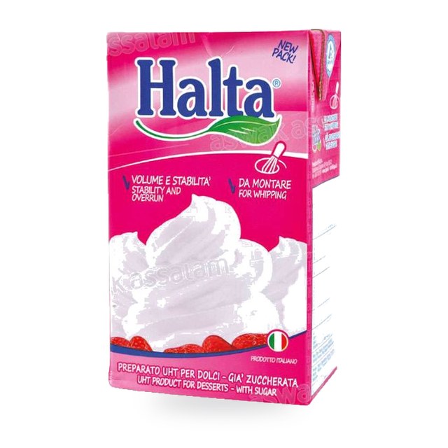 Crème Végétale Pâtissière Halta 1 L