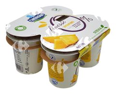 Pack Yaourt Brassé Ananas 0% Finesse Chergui 4x110 g