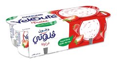 Pack Yaourt Brassé Fraise Velouté Danone 8x110 g