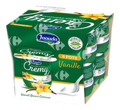Pack Yaourt Brassé Vanille Cremy Jaouda 8x110 g