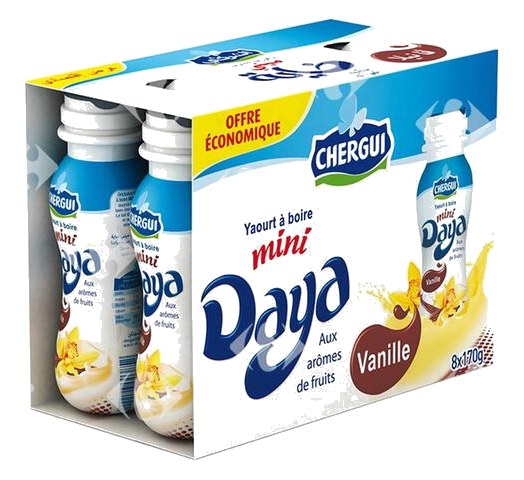 Pack Éco Mini-Daya Vanille Chergui 170 g 8 unités