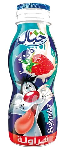 Yaourt à Boire Fraise Jibal 380 g