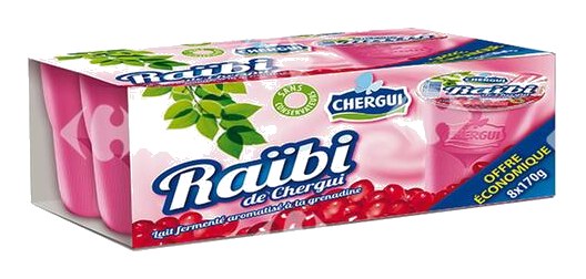 Pack Yaourt à Boire Grenadine Raibi Chergui 8x170 g
