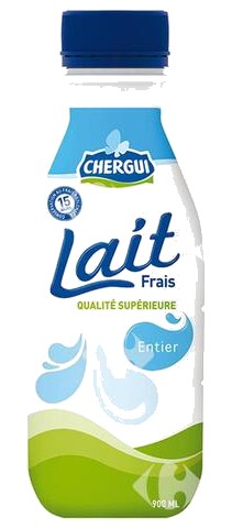 Lait Frais de Longue Conservation en Bouteille Chergui 900 ml