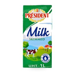 Lait UHT Écrémé 0% Président 1 L