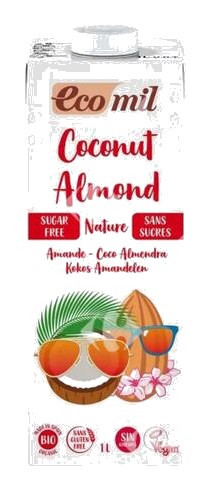 Lait d'Amande Coco Nature Bio Ecomil 1 L