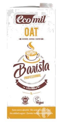 Boisson à l'Avoine Barista Bio Ecomil 1 L