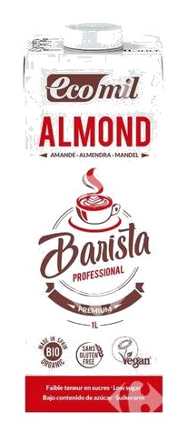 Lait d'Amande Barista Bio Ecomil 1 L