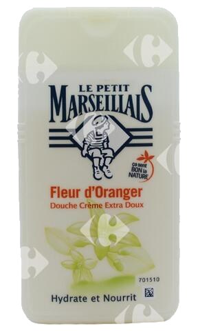 Crème de Douche à La Fleur d'Oranger Le Petit Marseillais 250 ml