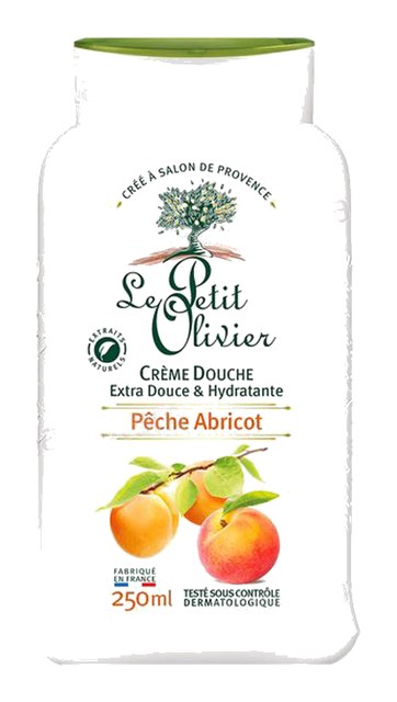 Crème Douche Pêche Abricot Le Petit Olivier 250 ml