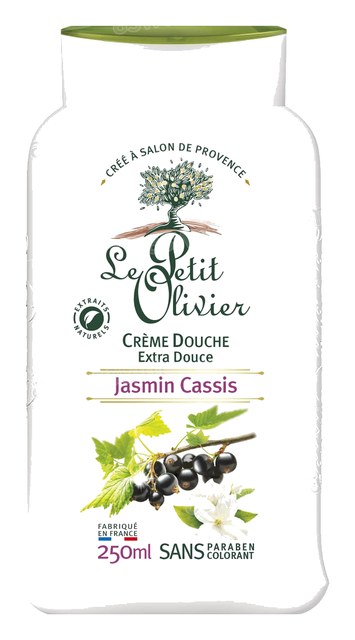 Crème Douche Jasmin Cassis Le Petit Olivier 250 ml
