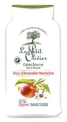 Crème Douche Fleur D'Amandier Nectarine Le Petit Olivier 250 ml