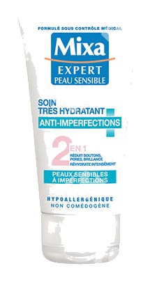 Crème Soin Hydratant Anti-Imperfection Mixa 50 ml