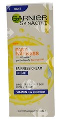 Crème de Nuit Fast Fairness Skin Active Garnier 50 ml