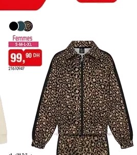 Jacket survêtement pour femmes