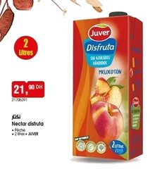 Nectar de pêche Juver Disfruta – 2L