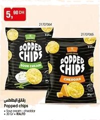 Popped chips Sour cream cheddar – 30g