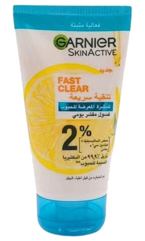 Gommage Anti Acné 3 en 1 Garnier Skin Active 150 ml