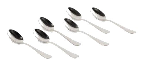 Set de Cuillères à Thé en Acier Inoxydable 6 unités