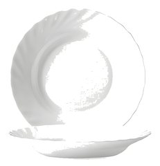 Assiette Creuse Blanche Trianon 22cm