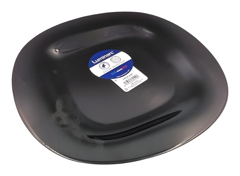 Assiette Plate Carine Noir Luminarc 26,50cm