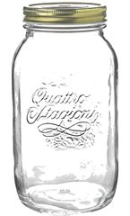 Bocal Quattro Stagioni en Verre 1 L