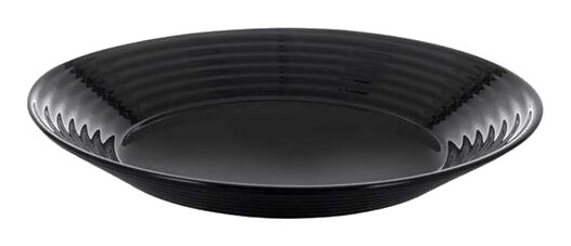 Assiette Creuse Harena Noir 23cm