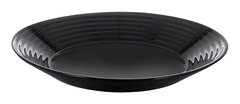 Assiette Creuse Harena Noir 23cm