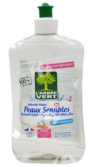 Liquide Vaisselle Peau Sensible Arbre Vert 500 ml