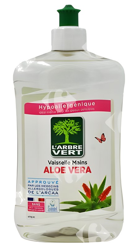 Liquide Vaisselle et Main Aloe Vera Arbre Vert 500 ml
