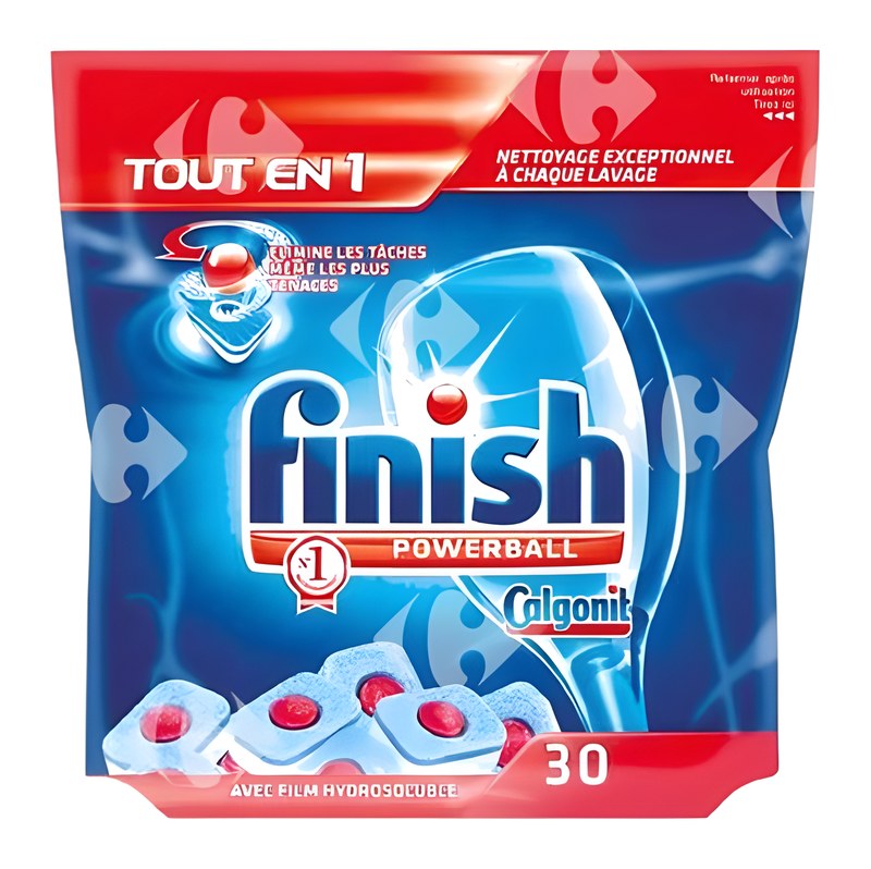 Tablettes pour Lave-Vaisselle all in 1 Finish 30 unités