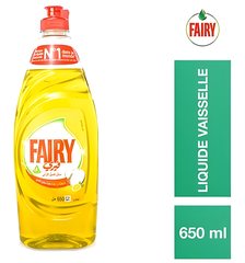 Liquide Vaisselle Concentré Citron Fairy 650 ml