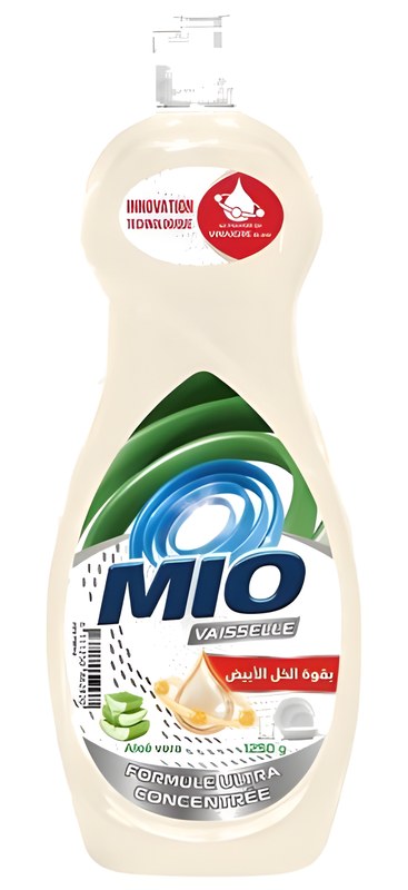 Liquide Vaisselle Aloe Vera Mio Ultra Dégraissant 1250 ml