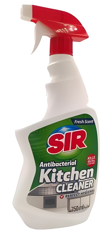 Spray Nettoyant Antibactérien Cuisine Sir 750 ml