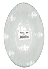 Ravier Ovale en Verre Grav Ardacam 20x12,5x4,7cm