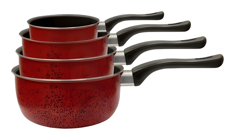 Lot de Casseroles Tam Tam 14-16-20-22cm 4 pièces
