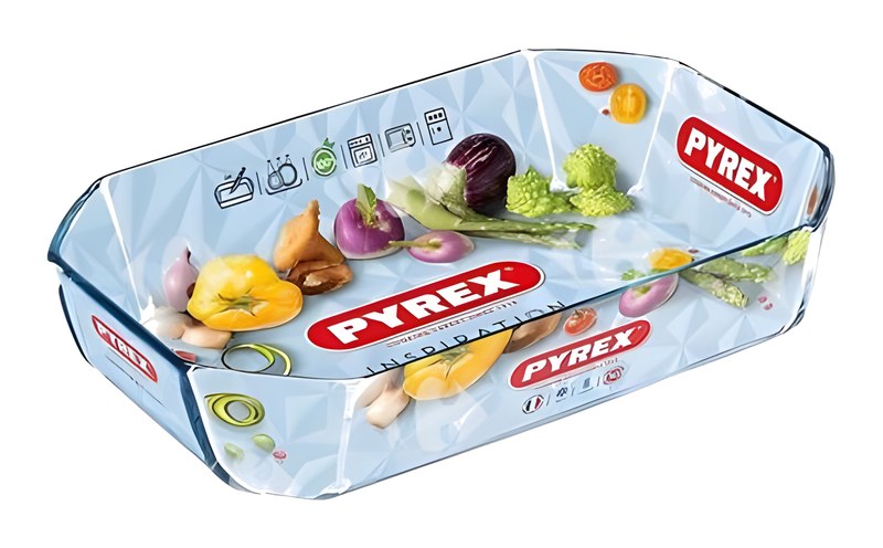 Set de Plats Rectangulaire Pyrex 30x21cm + 39x25cm 2 unités