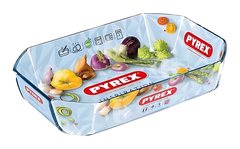 Set de Plats Rectangulaire Pyrex 30x21cm + 39x25cm 2 unités