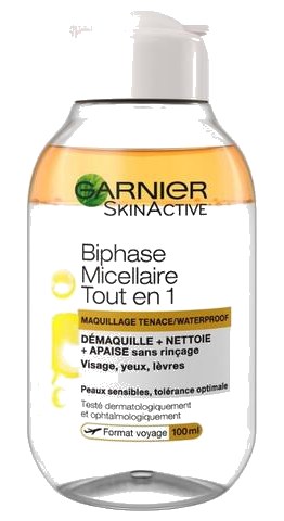 Eau Micellaire Biphasée Skin Active Garnier 100 ml