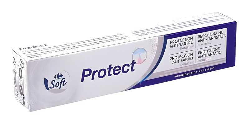Dentifrice Protection Anti-Tartre Carrefour 75 ml