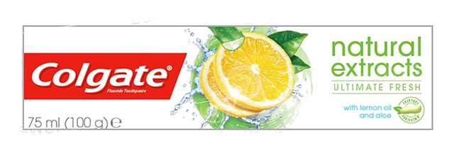 Dentifrice Natural Extracts Citron Colgate 75 ml