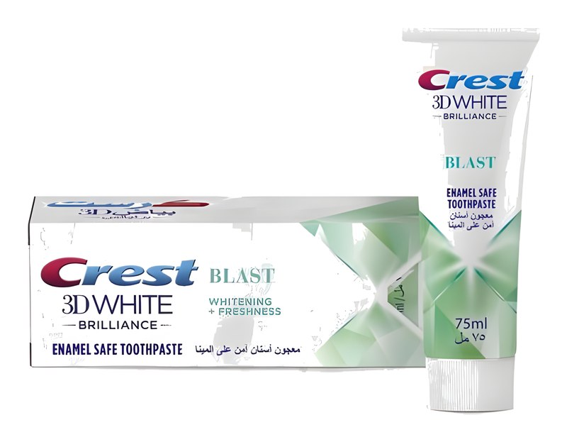 Dentifrice 3D White Brilliance Blast Crest 75 ml