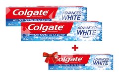 Dentifrice Advanced White Colgate 100 ml + 1 Gratuit