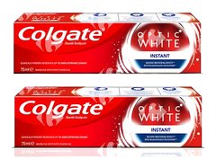 Pack De 2 Dentifrices Optic White Instant - Prix Special